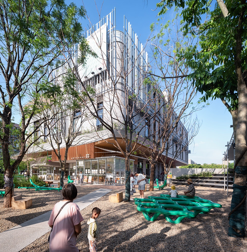 park in market by office canopy of architecture ocoa