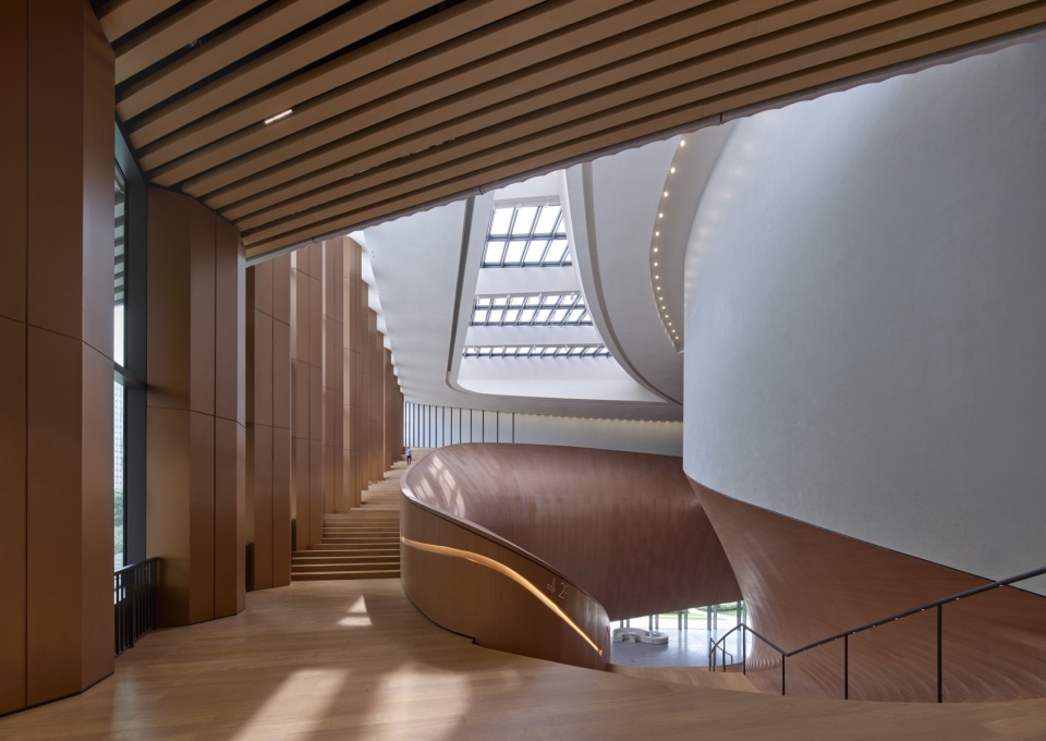 songshan lake exhibition and performance centre by zaha hadid architects