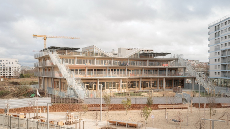 Yvonne Kerzreho school complex by SAM Architecture
