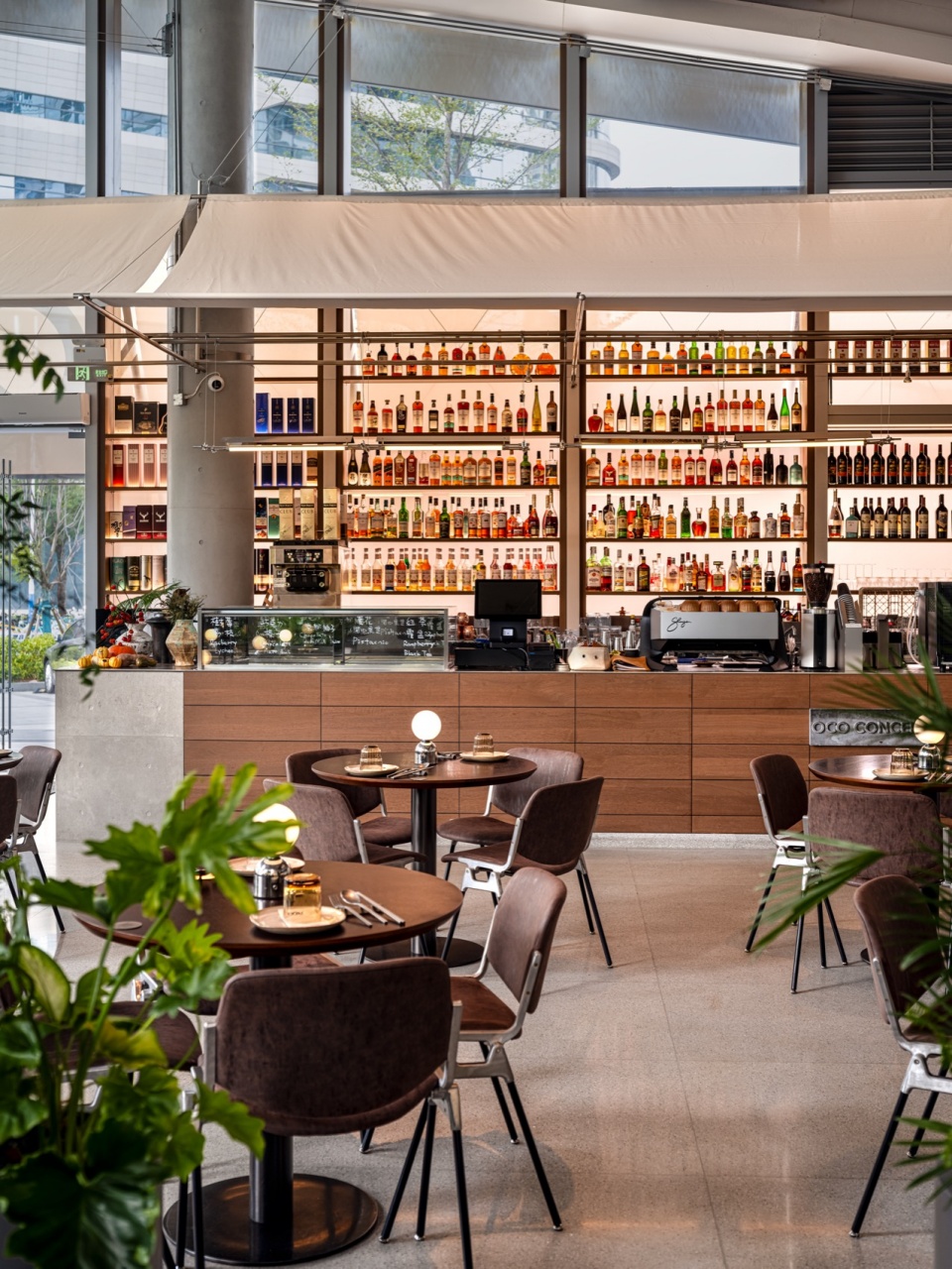 oco restaurant by super nature lab