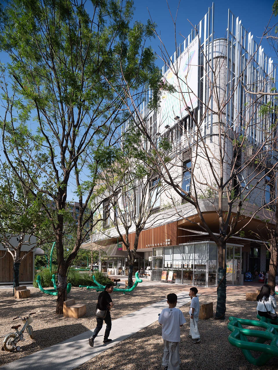 park in market by office canopy of architecture ocoa