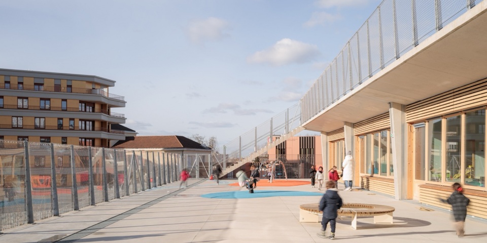 Yvonne Kerzreho school complex by SAM Architecture