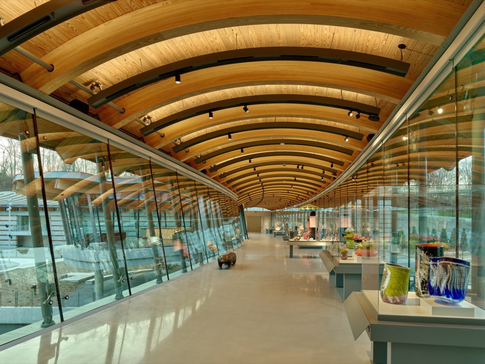 Crystal Bridges Expansion by Safdie Architects