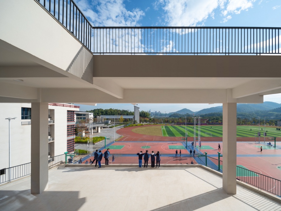 a journey through the mountains changsha nanya meixi lake high school by cmie luo jin studio