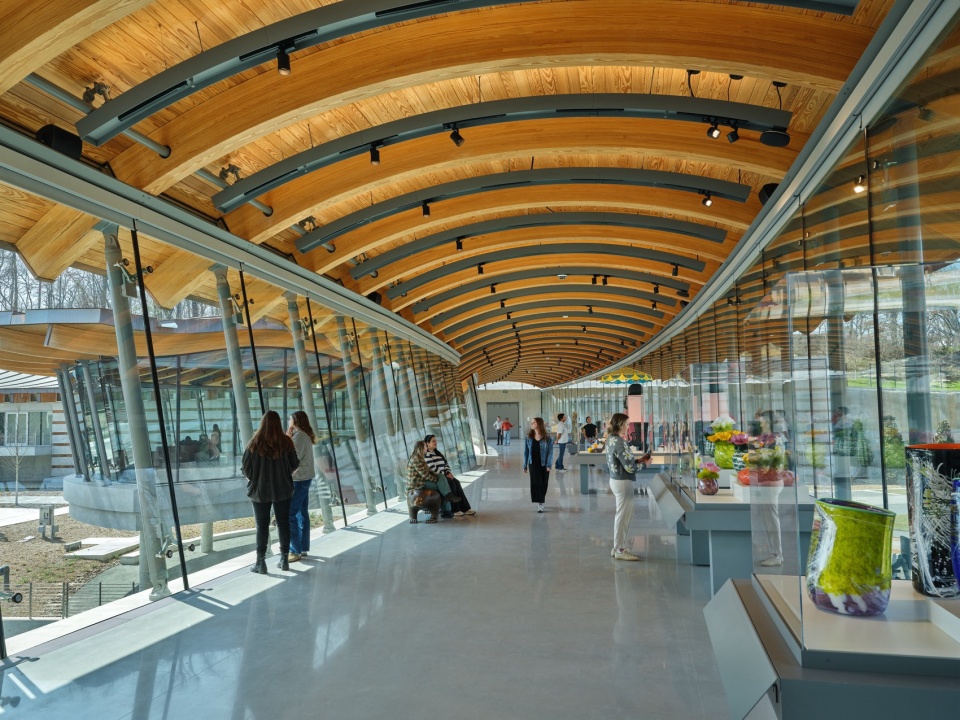 Crystal Bridges Expansion by Safdie Architects