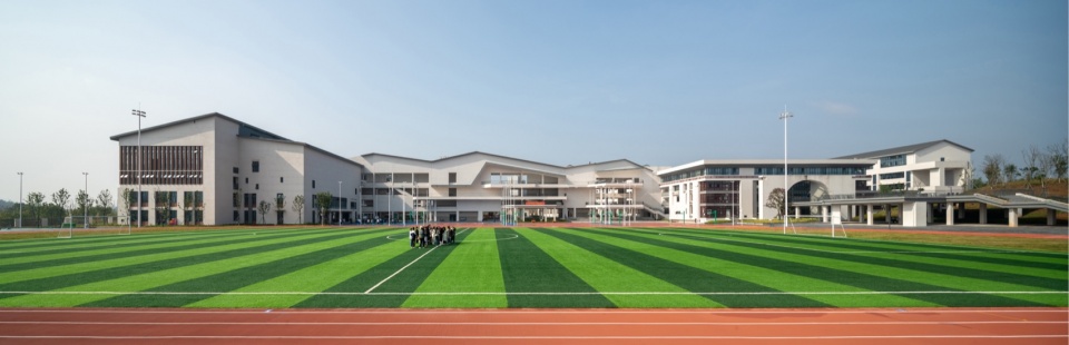 a journey through the mountains changsha nanya meixi lake high school by cmie luo jin studio
