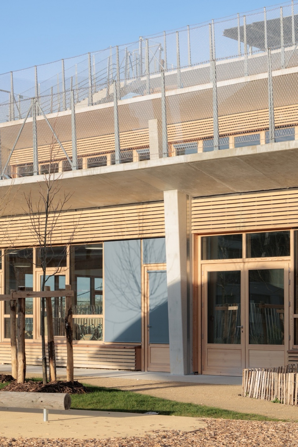 Yvonne Kerzreho school complex by SAM Architecture