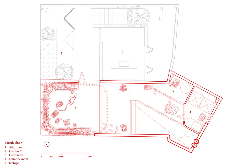 th house by oddo architects