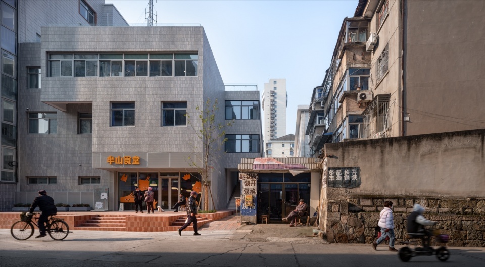 banshan1994 commune constructing a new locality by office canopy of architecture
