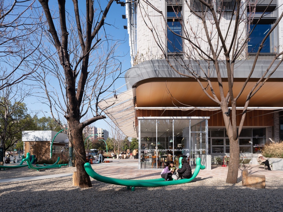 park in market by office canopy of architecture ocoa