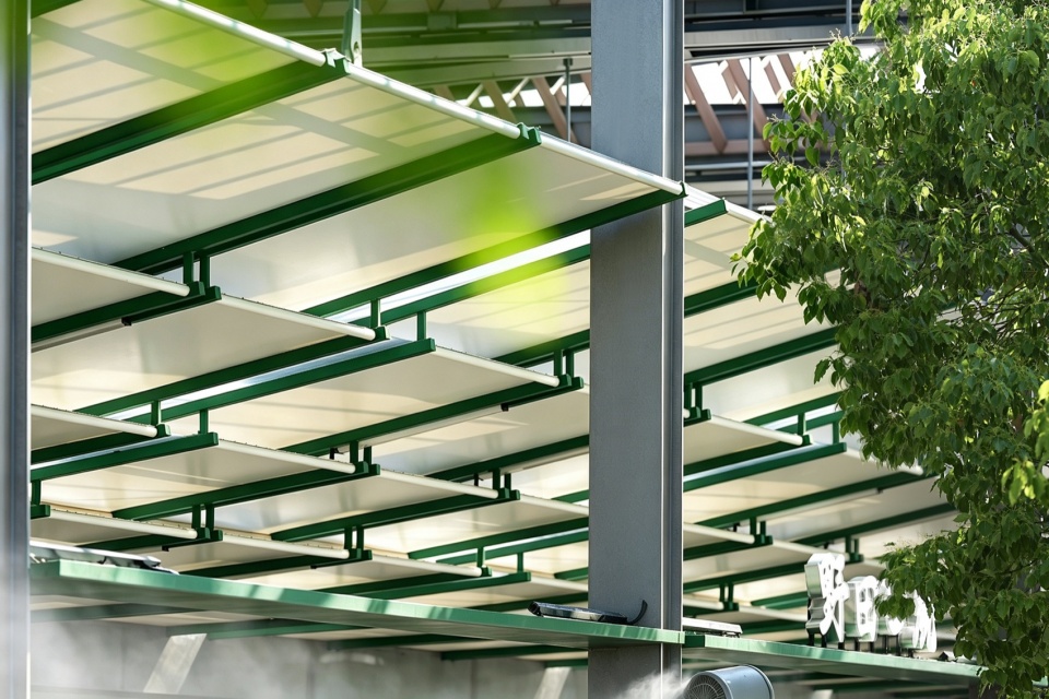 spatial renewal and scene stitching of birland food court by hangzhou parallect design x atelier diving bell