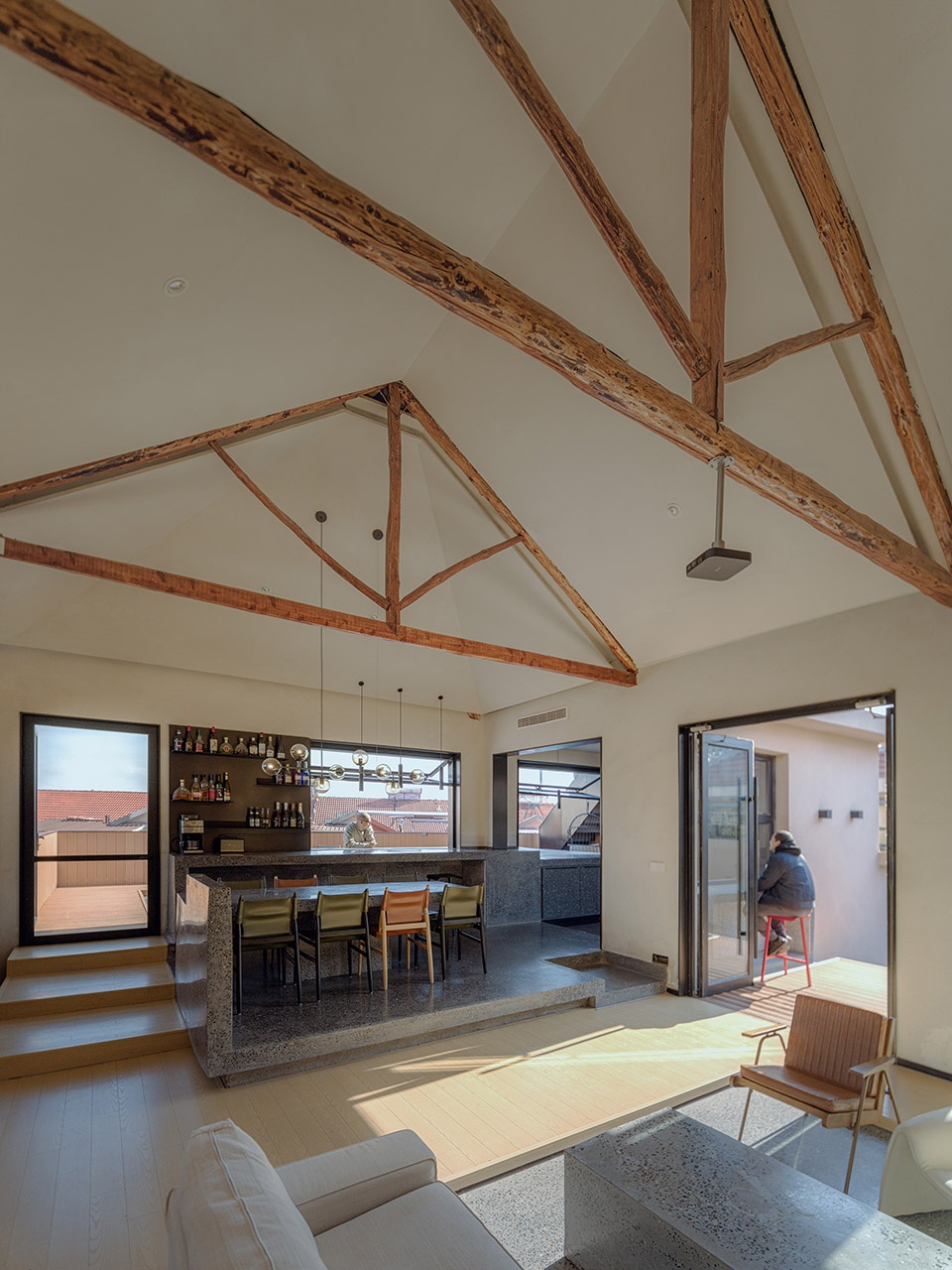 a collection of courtyard renovations in ximaiyao village by bu