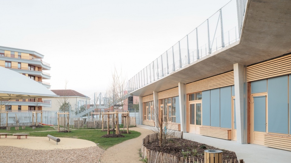Yvonne Kerzreho school complex by SAM Architecture