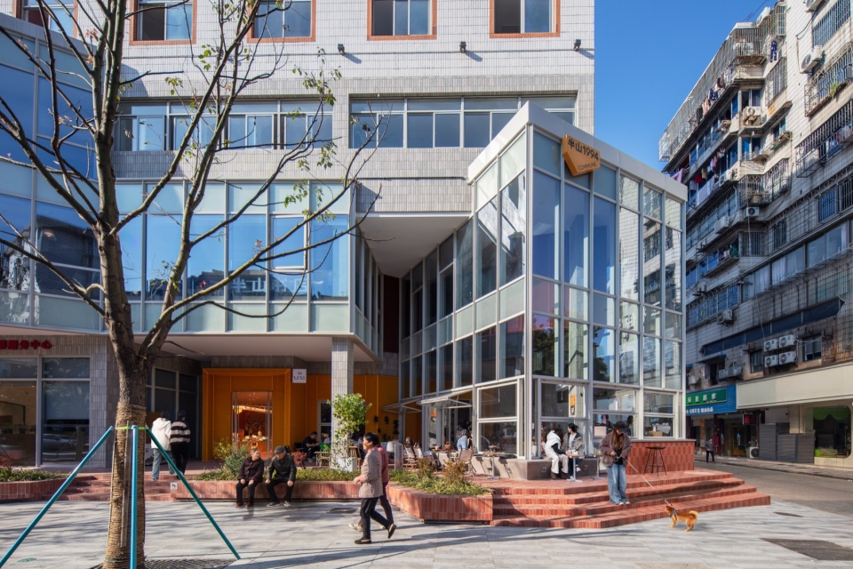 banshan1994 commune constructing a new locality by office canopy of architecture