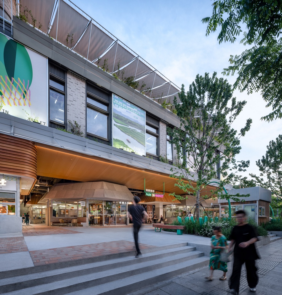 park in market by office canopy of architecture ocoa