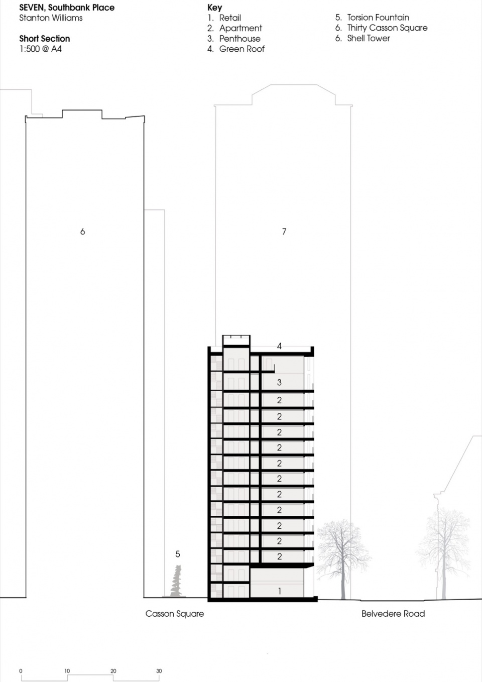 seven southbank place by stanton williams
