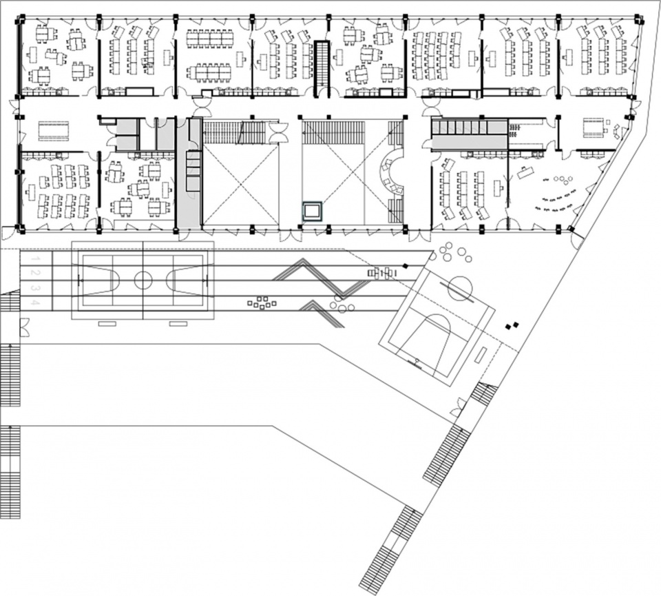 Yvonne Kerzreho school complex by SAM Architecture