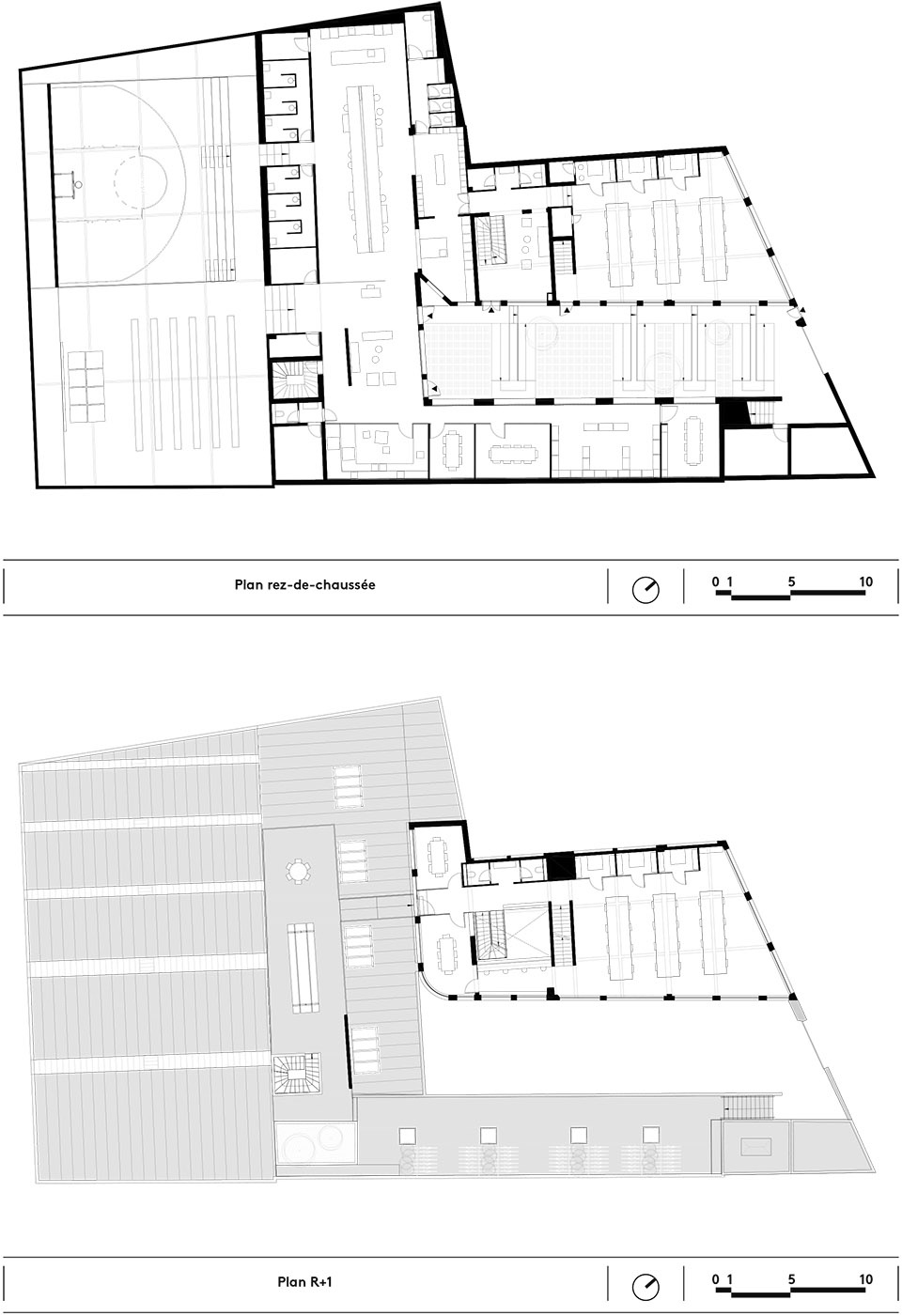 yard house by exbrayat enrico architectes