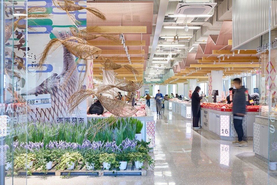 park in market by office canopy of architecture ocoa