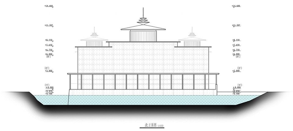 Design of Guanyin Monastery Yangzhou Jiangsu by Shanghai Shanxiang Architectural Design