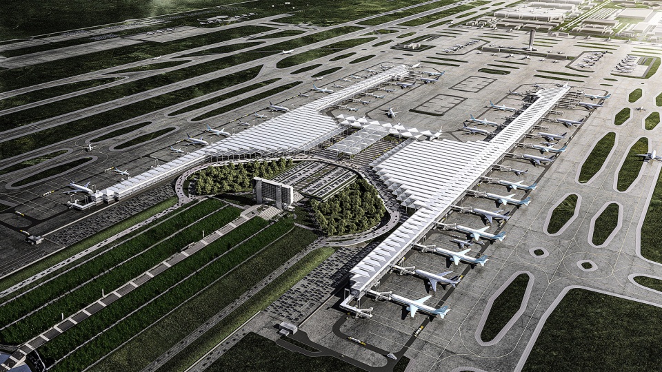 felipe angeles international airport by fgp atelier
