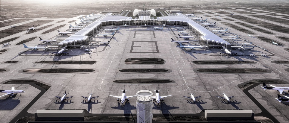 felipe angeles international airport by fgp atelier