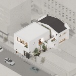 The co-working space of the School of Creative Design Industry by WUMICHI ARCHITECTS