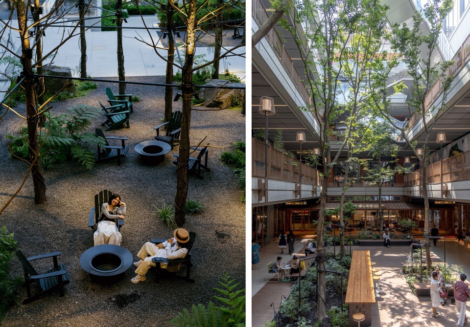 Green Heart Park Commercial Destination at Lux River Sanctuary Chongqing by Z T STUDIO 拷贝