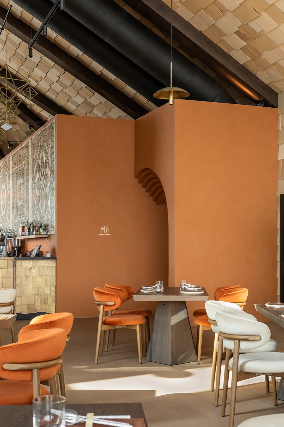 Prykirne restaurant by Ksenya Butsa architecture design