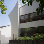 The co-working space of the School of Creative Design Industry by WUMICHI ARCHITECTS