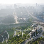 Green Heart Commercial Complex & A4X Art Center by E Plus Design (E+UV)