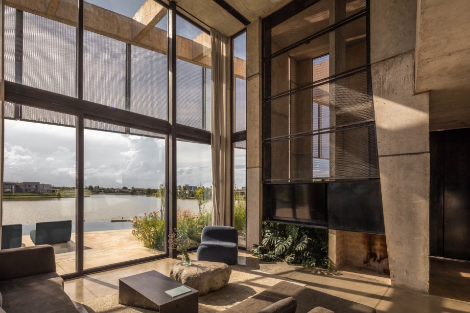 lomadas house by grizzo studio