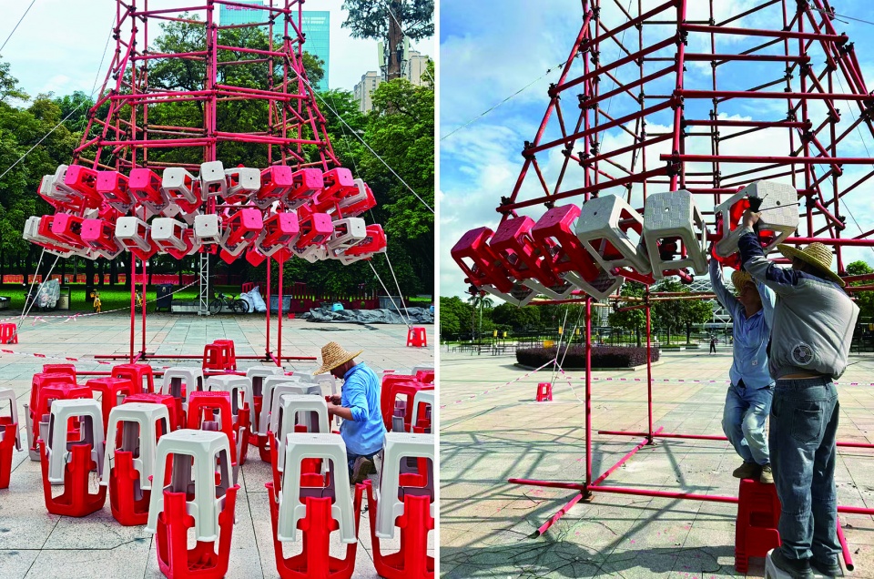 Stool Tower
