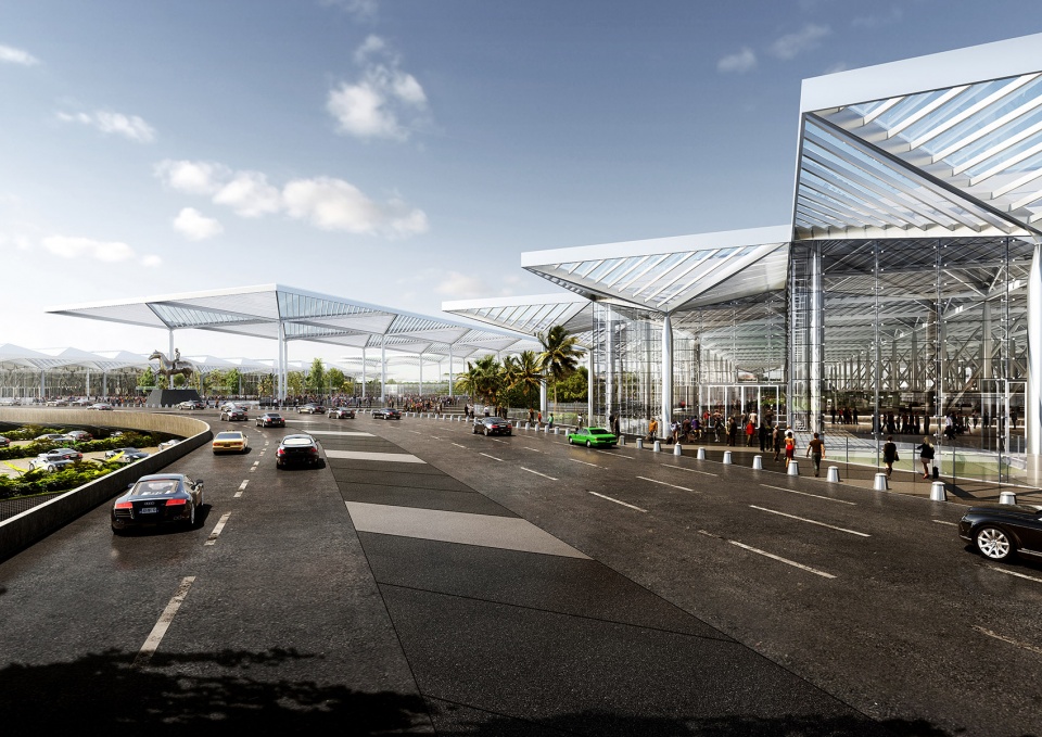 felipe angeles international airport by fgp atelier