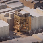 GARDEN CURTAIN WALL by Formwerkz Architects