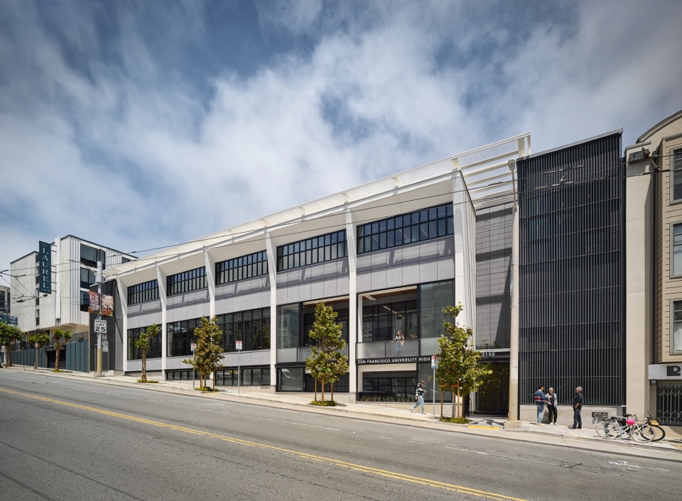 university high school california street campus by leddy maytum stacy architects