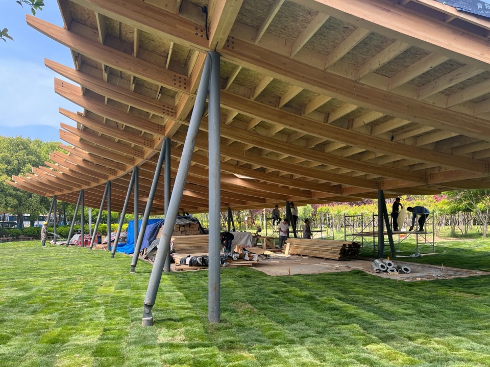 TBB Public Space Practice at Hundred Flowers Park Xinyang by Atelier Liu Yuyang Architects