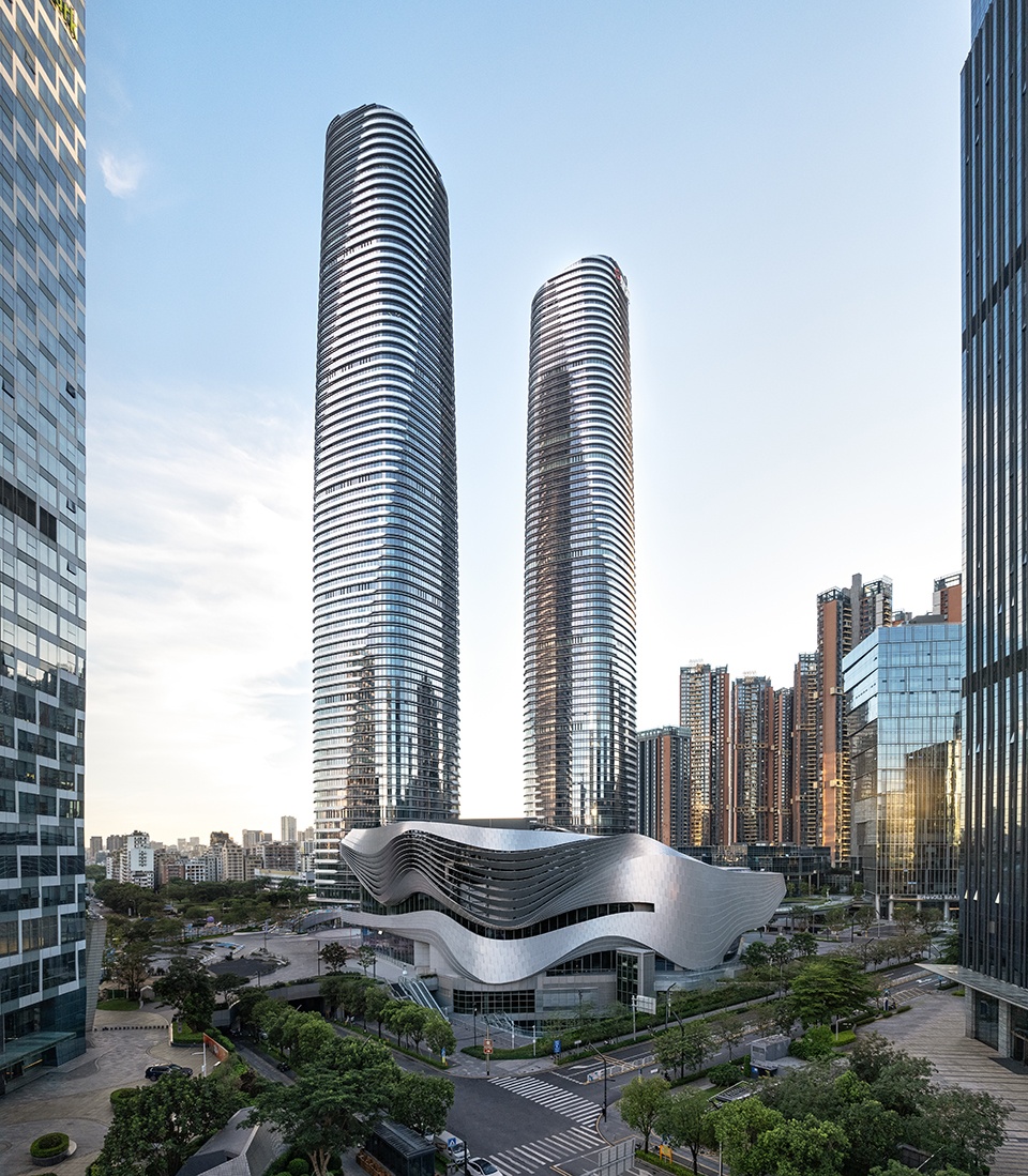 The Shenzhen Galaxy World Twin Tower