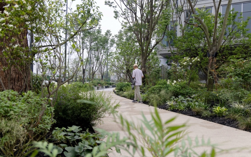 Green Heart Park Commercial Destination at Lux River Sanctuary Chongqing by Z T STUDIO
