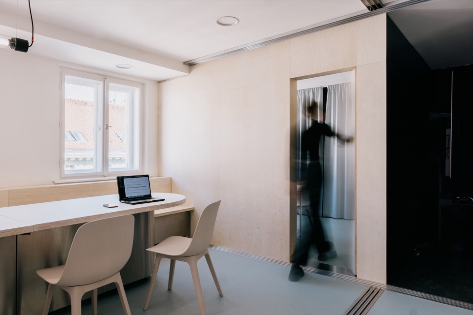 popstar tea space by holky rady architekturu