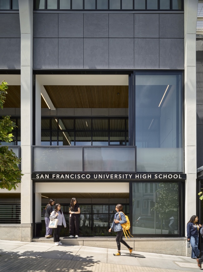 university high school california street campus by leddy maytum stacy architects