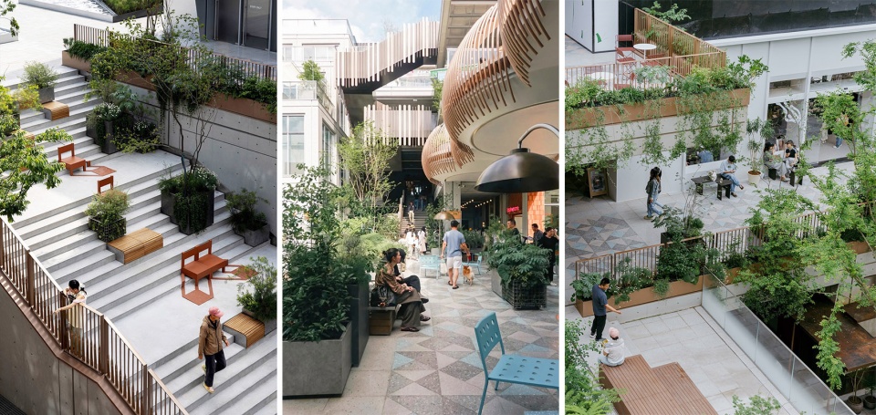 Green Heart Park Commercial Destination at Lux River Sanctuary Chongqing by Z T STUDIO 拷贝