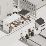 The co-working space of the School of Creative Design Industry by WUMICHI ARCHITECTS