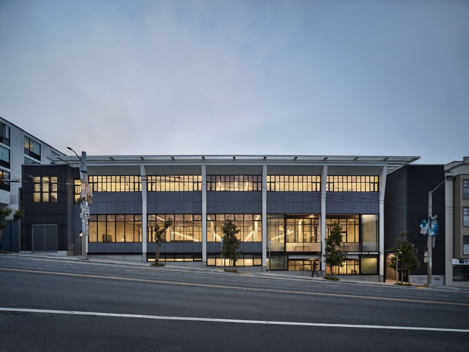 university high school california street campus by leddy maytum stacy architects