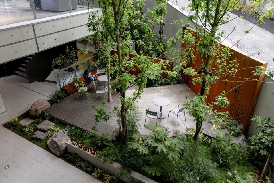 Green Heart Park Commercial Destination at Lux River Sanctuary Chongqing by Z T STUDIO