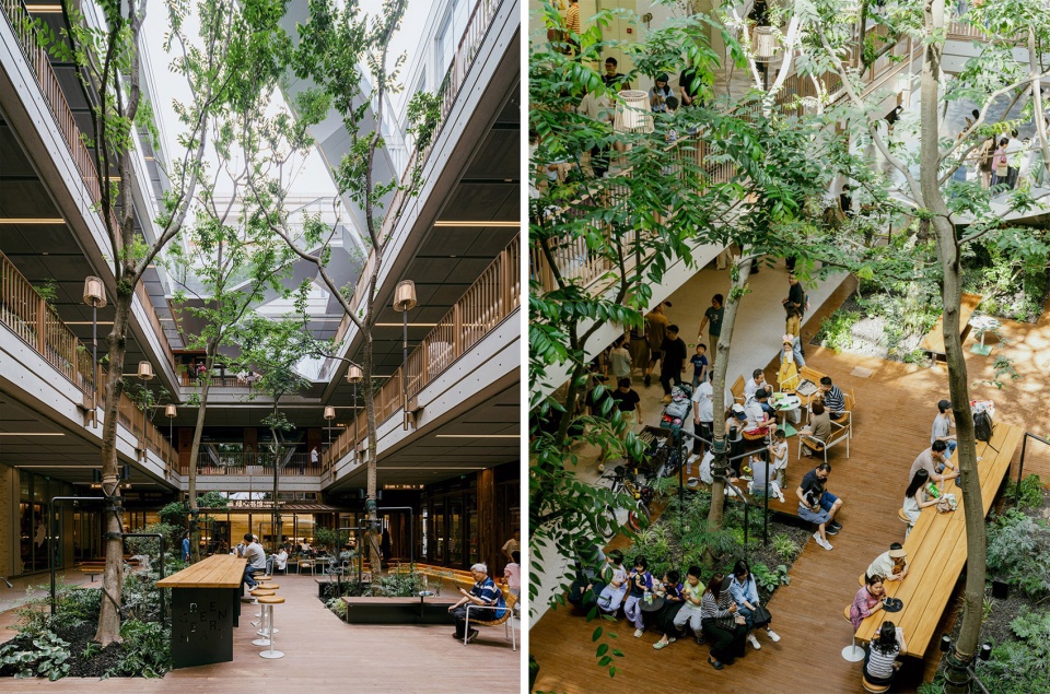 Green Heart Park Commercial Destination at Lux River Sanctuary Chongqing by Z T STUDIO 拷贝