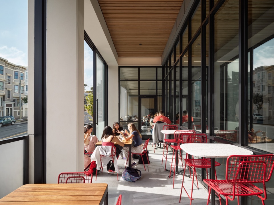 university high school california street campus by leddy maytum stacy architects