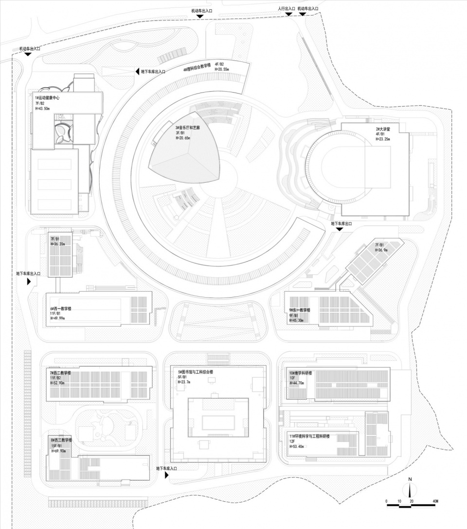 Science and Engineering Building Complex at Beijing Normal University Zhuhai Campus