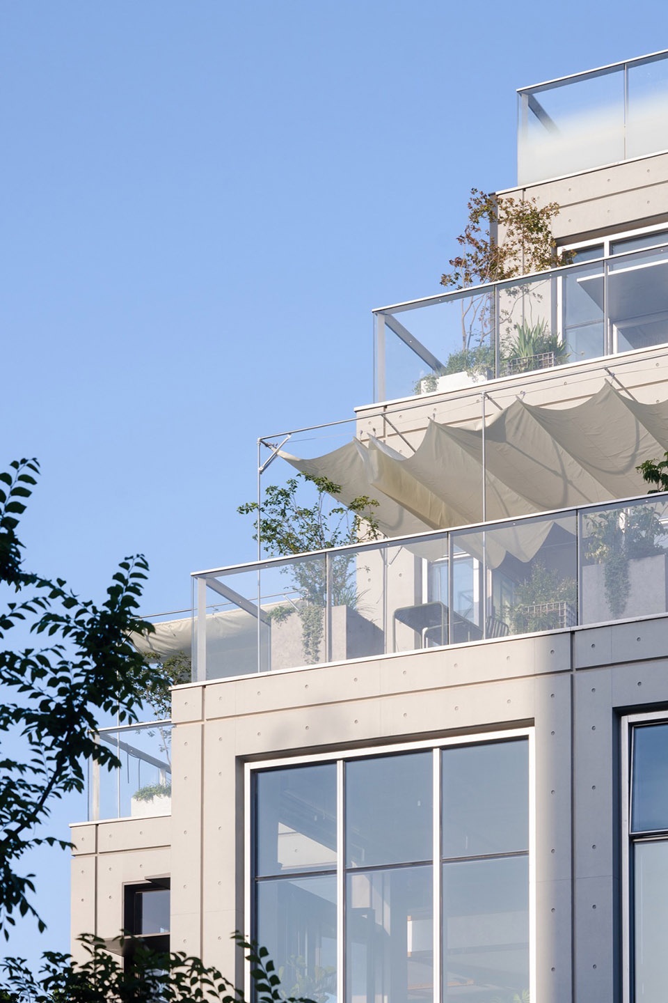 Green Heart Commercial Complex A4X Art Center by E Plus Design