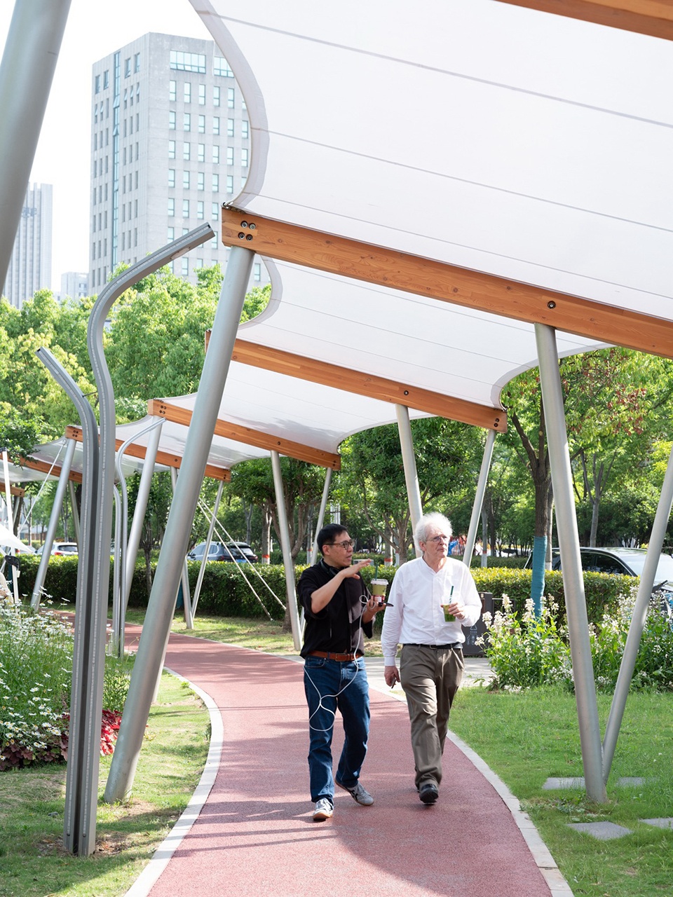 TBB Public Space Practice at Hundred Flowers Park Xinyang by Atelier Liu Yuyang Architects